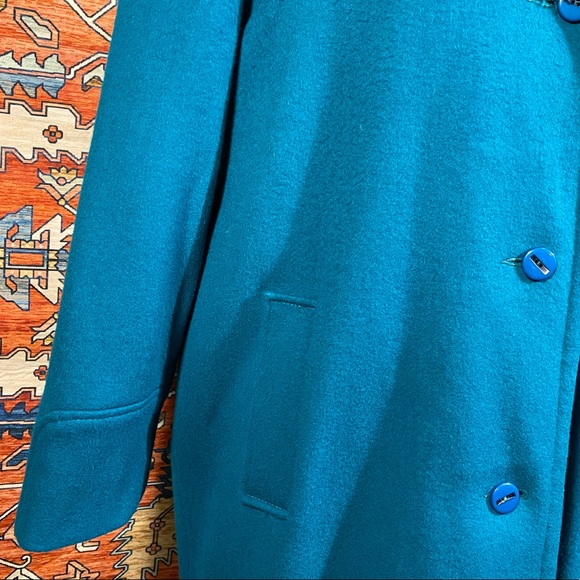 Vintage Virgin Wool Overcoat / Mod - Picture 6 of 7